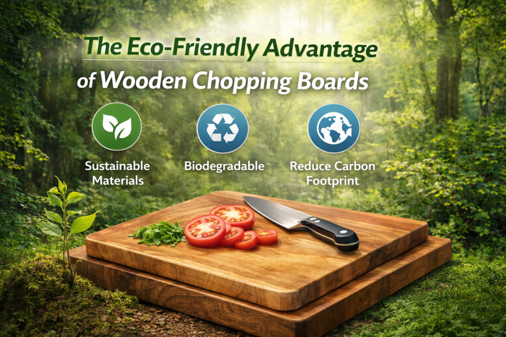 Eco-Friendly wooden chopping board