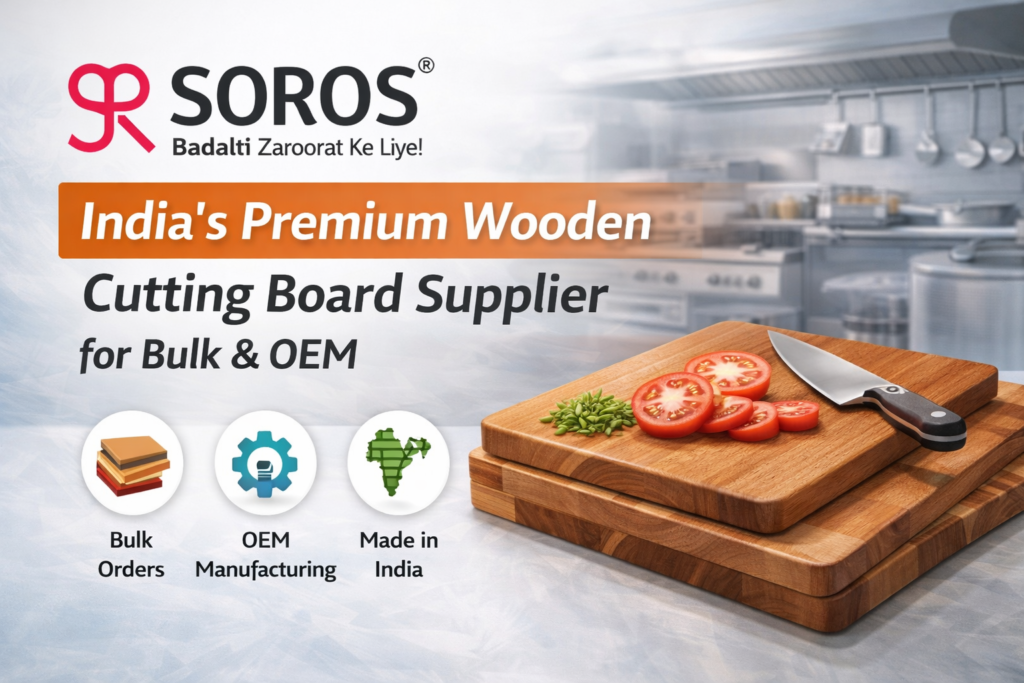 India's Premium Wooden Cutting Board Supplier