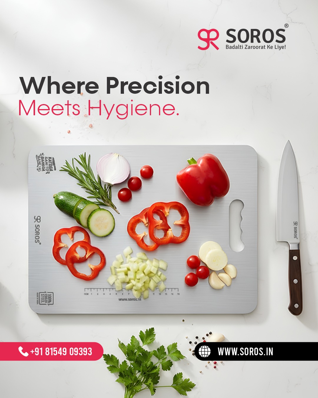 OEM Stainless Steel Chopping Board Manufacturing in India: What Private Label Brands Should Know Before Sourcing
