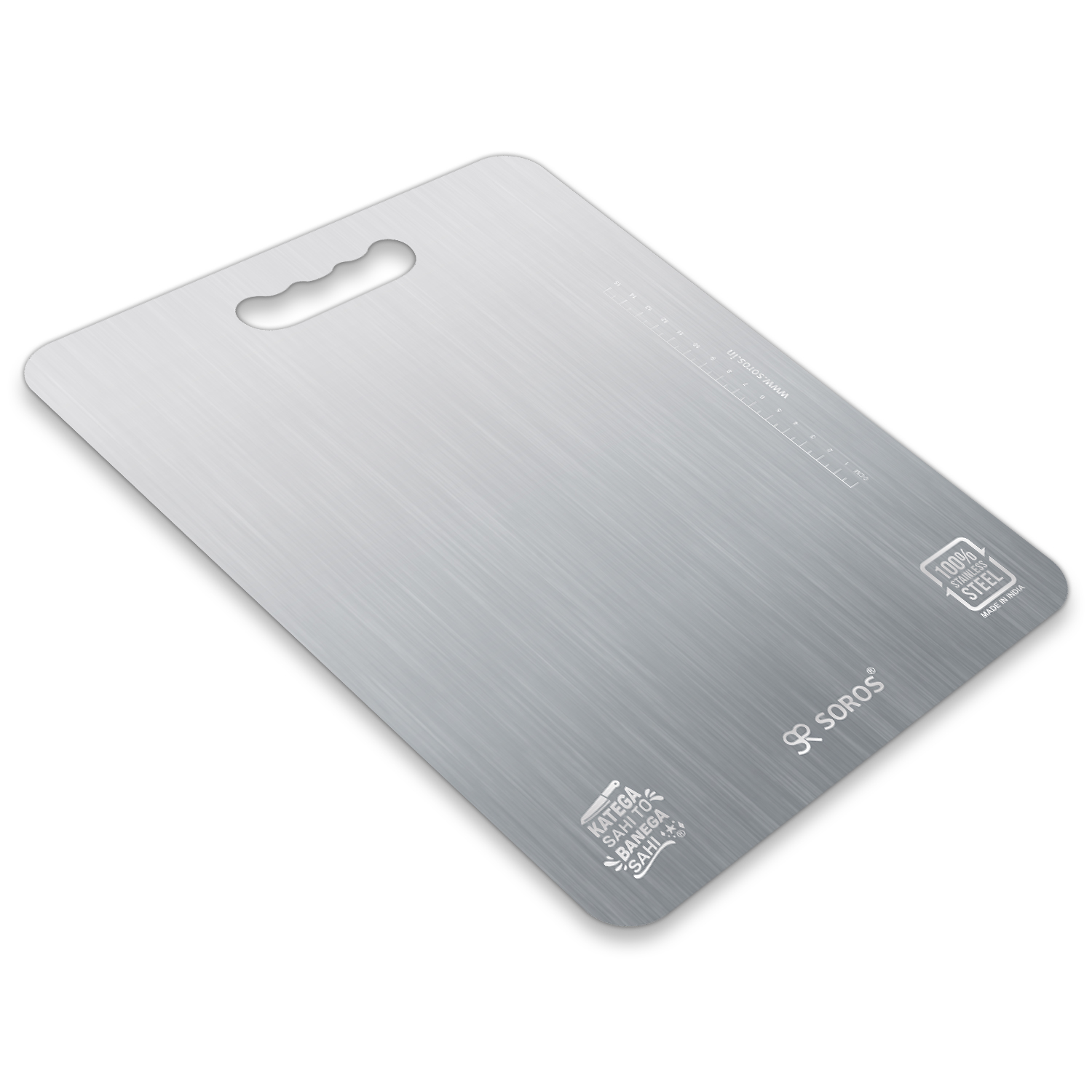 SS 304 CT Chopping Board 35 x 25 x 0.12
