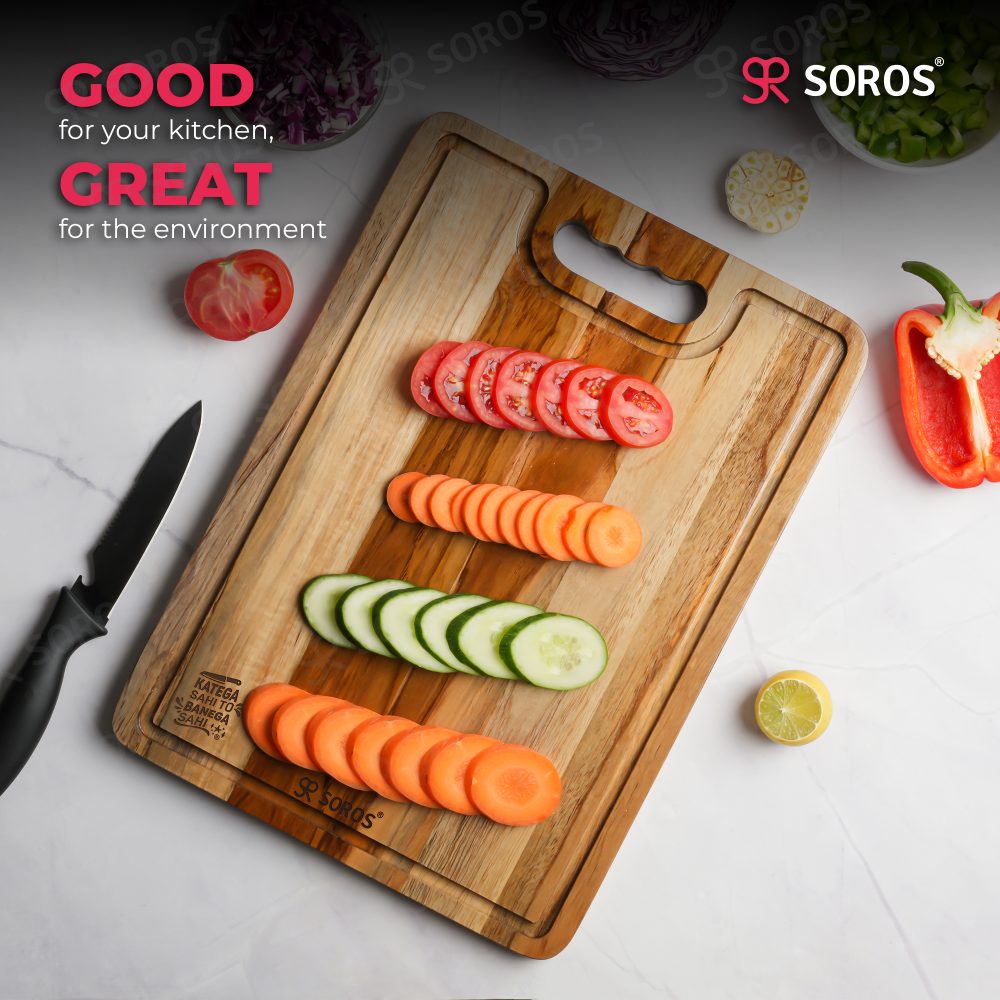 great quality wooden chopping board